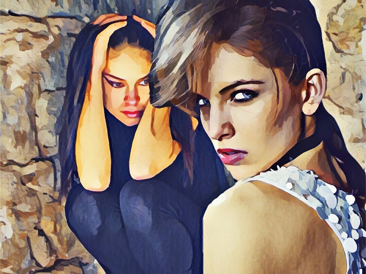 两个女人的战争电视剧，情感纠葛与成长之路的深刻描绘